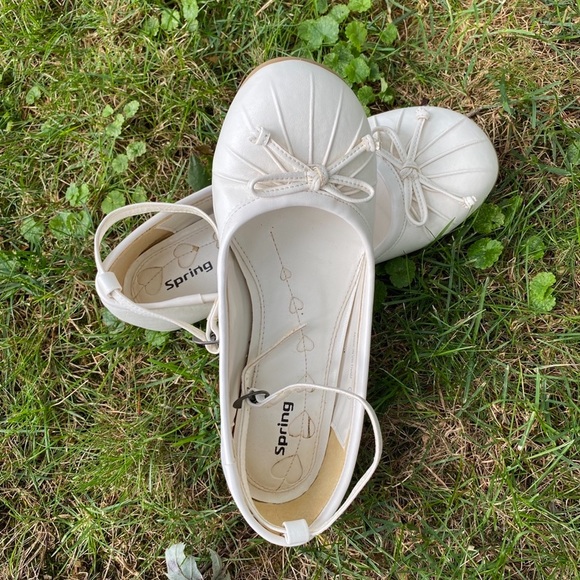 Spring white ballet flats - Picture 5 of 9